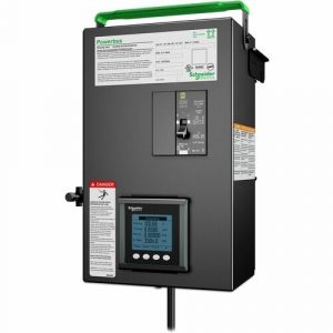 PB BUSWAY TAP OFF UNIT 208V W/ METER 1X2 POLE 3 WIRE 20A L2-L3 3FT - PBP4A12L620BCM1