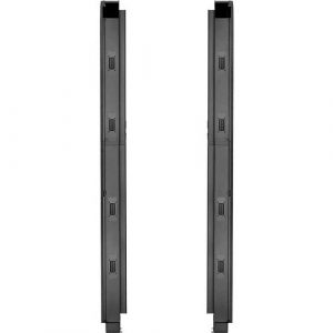 Panduit Net-Access Vertical Blanking Panel - Black - 51U Rack Height - 1 - 94.1" Height x 8.3" Width NVBP - NVBP