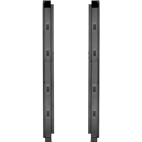 Panduit Net-Access Vertical Blanking Panel - Black - 51U Rack Height - 1 - 94.1" Height x 8.3" Width NVBP - NVBP