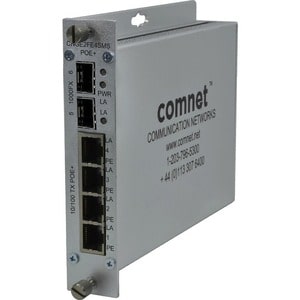 Comnet 6PORT S-M ENET SWITCH 2 1000 FX SFPPORTS 4 10/100 TXPORTS CNGE2FE4SMS