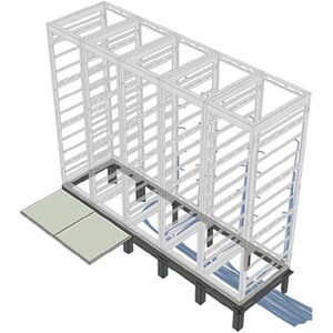 Legrand Av - Middle 2 BAY RIB 24W 48DP SNE RIB-2-SNE24-48