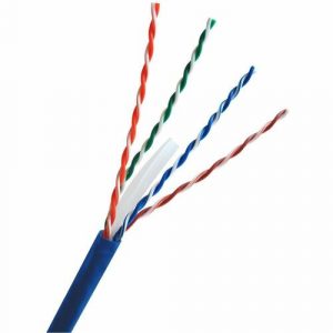 1000FT CAT6A SHIELDED BLUE 23AWG SOLID BARE COPPER - CAT6ASHB-1000