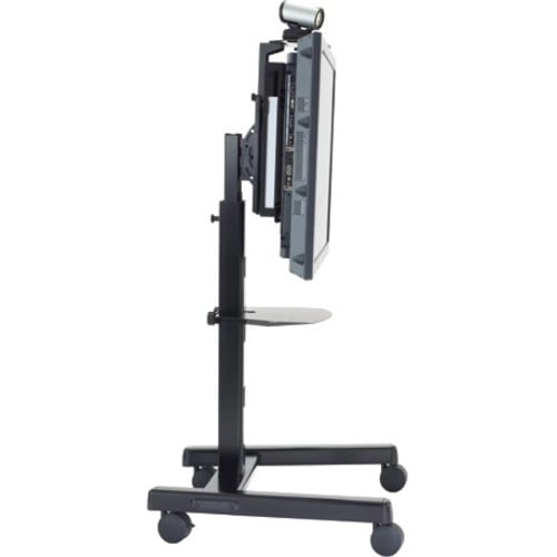 Chief Large Flat Panel Mobile Display Cart - For displays 42-86" - Up to 71" Screen Support - 200 lb Load Capacity - 81.6" Height x 37.1" Width - PFCUB-G - Image 2