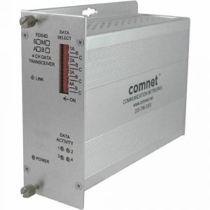 4CH RS232/422/485 2/4W BI-DIRECT UNI DATA TCEIVER MM B END - FDX4DM1B