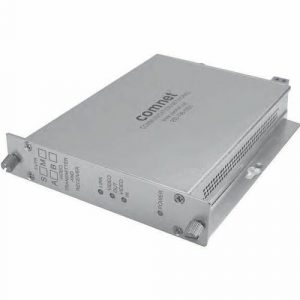 ComNet Video Transmitter - 1 Input Device - 9842.52 ft Range - Optical Fiber - Wall Mountable, Rack-mountable FVTRM1A
