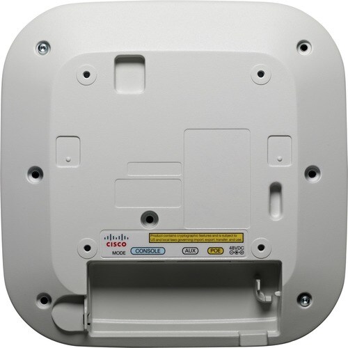 Cisco Aironet 1702i IEEE 802.11ac 867 Mbit/s Wireless Access Point - 2.47 GHz, 5.70 GHz - MIMO Technology - 2 x Network (RJ-45) - Ethernet, Fast Ethernet, Gigabit - AIR-AP1702I-Q-WLC - Image 3