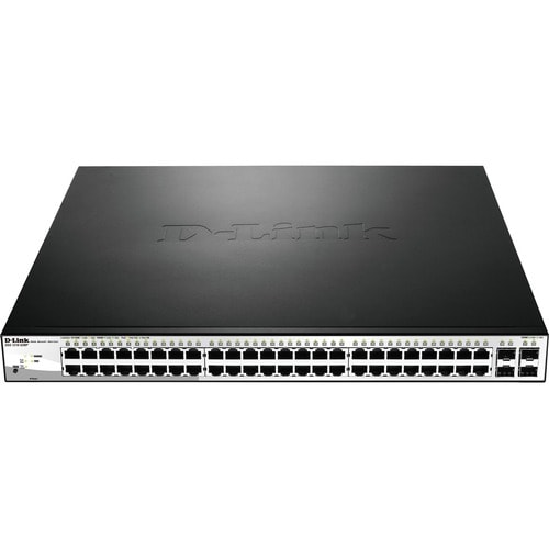 52PORT GIGABIT SMART MGD POE SWITCH 4SFP PORTS 370W POE BUDGET - DGS-1210-52MP