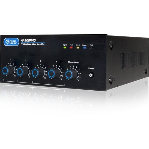 4INPUT 100W 25V/70V/4 MIXER AMPLIFIER WITH PHD AUTOMATIC - AA100PHD