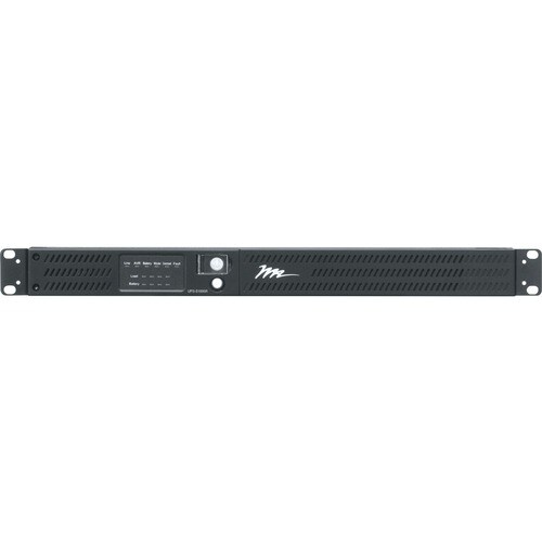 Middle Atlantic Select Series UPS Backup Power - 1000VA - 1U Rack-mountable - AVR - 3 Minute Stand-by - 120 V AC Input - 120 V AC Output - UPS-S1000R - Image 2