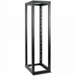 48U 4 POST OPEN FRAME RACK SERVER CABINET HEAVY DUTY 3000LBS - SR4POST48HD
