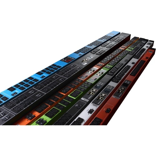Raritan Dominion PX3-5434V 20-Outlet PDU - NEMA L6-20P - 20 x IEC 60320 C13 - 230 V AC - 3800 W - Network (RJ-45) - 0U - Rack-mountable - PX3-5434V