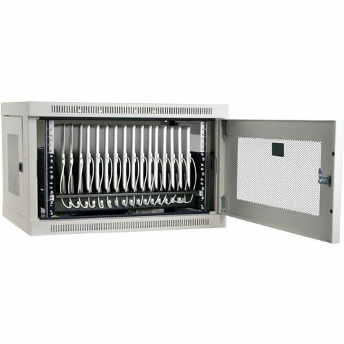 16-PORT USB CHARGING STATION SYNC IPAD ANDROID WALL MOUNT WHITE - CS16USBW - Image 2