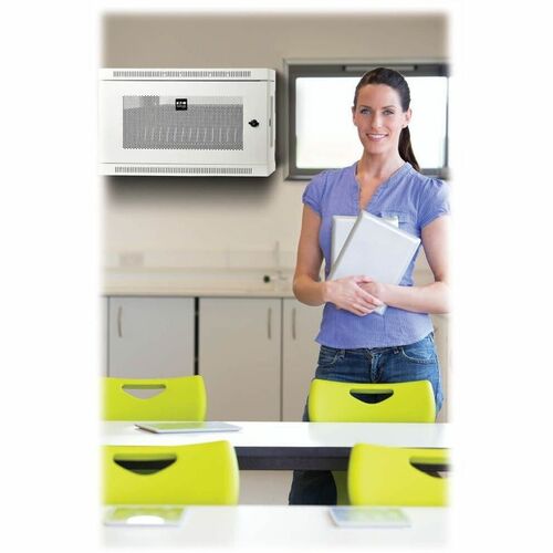 16-PORT USB CHARGING STATION SYNC IPAD ANDROID WALL MOUNT WHITE - CS16USBW - Image 3
