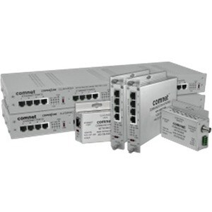 Comnet LOCAL 1-CHANNEL ENET-OVER-COAX EXTENDER WITH 30W PSE POE+ CLLFE1POEC