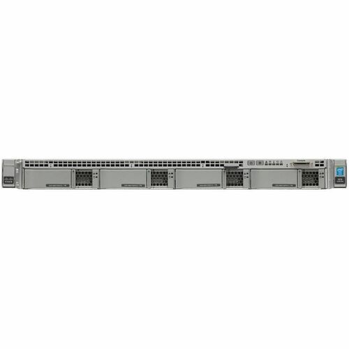 Cisco Barebone System - 1U Rack-mountable - 2 x Processor Support - Intel C610 Chip - 768 GB DDR4 SDRAM DDR4-2133/PC4-17000 Maximum RAM Support - 24 Total Memory - UCSC-C220-M4L-CH - Image 2
