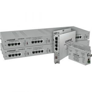 4-CHANNEL ETHERNET OVER COAX WITH PASS-THROUGH POE - CLFE4EOC