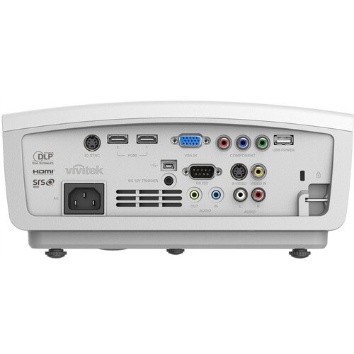 H1186 DLP PROJ 2000L 1920X1080 50000:1 VGA/HDMI/S-VID/RCA/MINIJACK - H1186-WT - Image 3