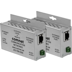 Comnet COPPERKIT TWO 1CH ENET UTP EXTENDERS W/CAT5 CBL & PWR SUPPLIES CLKFE1EOU