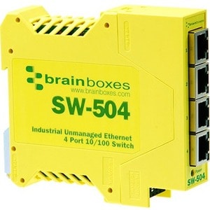 20PK INDUSTRIAL ETHERNET 4PORT SWITCH INCL MANUAL PRODUCT GUIDE - SW-504-X20M