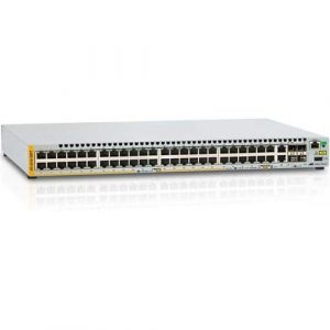 Allied Telesis AT-x310-50FT Layer 3 Switch - 48 Ports - Manageable - Fast Ethernet, Gigabit Ethernet - 10/100Base-TX, 1000Base-X, 10/100/1000Base-TX - 3 Layer Supported - 2 SFP Slots - AT-X310-50FT-90