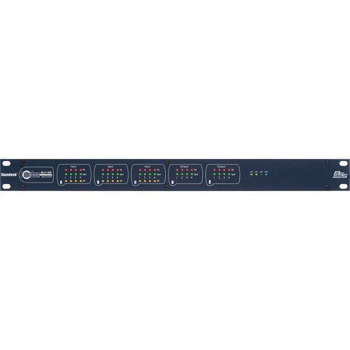 BSS BLU-100 12x8 Signal Processor with BLU link - 19" Width x 9" Depth x 1.8" Height BSSBLU100M