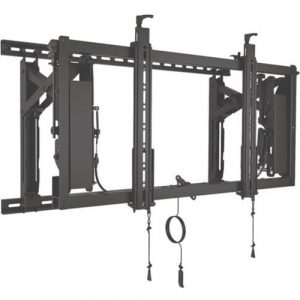Chief ConnexSys Video Wall Adjustable TV Mount - For Displays 42-80" - TAA Compliant - Black - Height Adjustable - 42" to 80" Screen Support - 150 lb - LVS1U-G