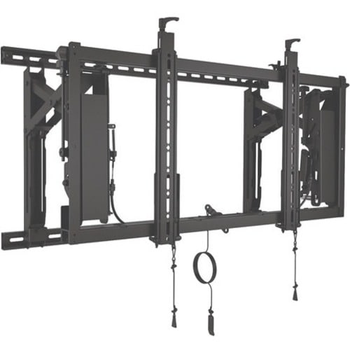 Chief ConnexSys Video Wall Adjustable TV Mount - For Displays 42-80" - TAA Compliant - Black - Height Adjustable - 42" to 80" Screen Support - 150 lb - LVS1U-G