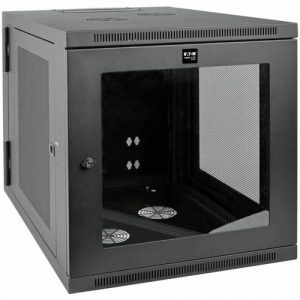 12U WALL MOUNT RACK ENCLOSURE CABINET SERVER 33IN HINGED ACRYLIC - SRW12US33G
