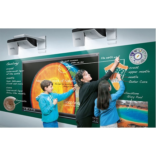 BenQ MW855UST 3D Ready DLP Projector - 16:10 - 1280 x 800 - Front, Ceiling - 720p - 3000 Hour Normal Mode - 4000 Hour Economy Mode - - MW855UST+ - Image 11