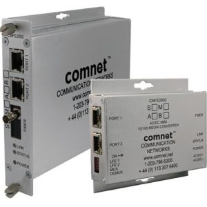 2TX TO 1FX 100MBPS MEDIA CON-A ST AC/DC MM 1 FIBER 48VPOE NO PS - CNFE2002M1APOE/HO/M