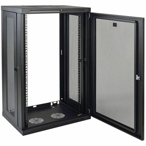 21U WALL MOUNT RACK ENCLOSURE SERVER CABINET WALLMOUNT W DOORS - SRW21U - Image 3