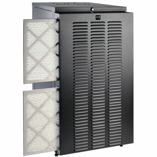 24U RACK ENCLOSURE CABINET NETWORK SERVER INDUSTRIAL 1000LBS - SR24UBFFD - Image 3
