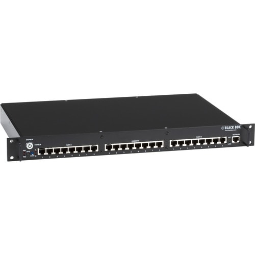 19IN 1U RACKMNT GANG SWITCH (8) RJ45 A/B (ALL PINS) NTWK MANAGEABL - NBSALL8MGR