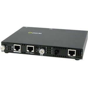 Perle Systems SMI-110-S1ST20D MEDIA CONVERTER MANAGED 10/100 SM 1550/1310NM 20K 05071314