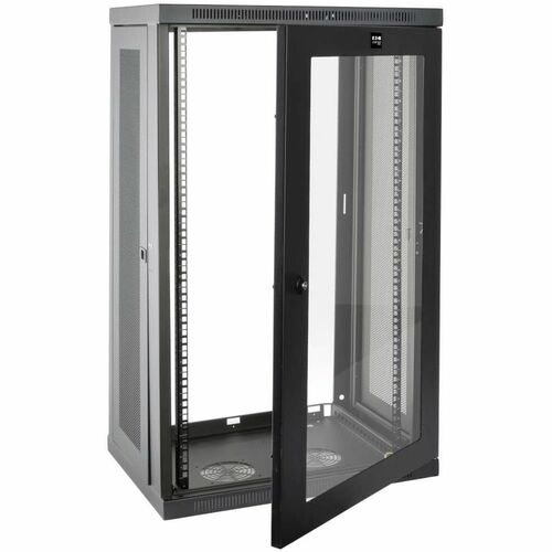 21U WALL MOUNT RACK ENCLOSURE SVR CABINET W/PLEXIGLASS DOOR - SRW21UG - Image 3