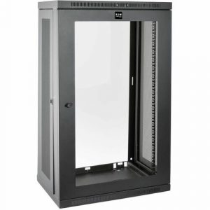 21U WALL MOUNT RACK ENCLOSURE SVR CABINET W/PLEXIGLASS DOOR - SRW21UG