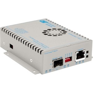 Omnitron Systems 10GBASE-T 10 GIGABIT ENET ICONVERTER XGT+ SFP+ FIBER RJ45 UNV 8589N-0-E