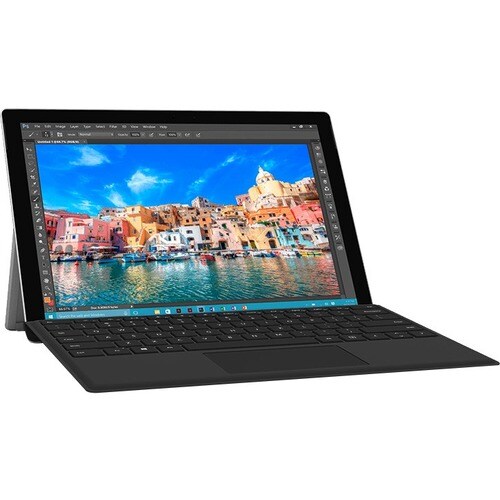 Microsoft Type Cover Keyboard/Cover Case Tablet - Black - Bump Resistant, Scratch Resistant - 8.5" Height x 11.6" Width x 0.2" Depth R9Q-00001 - R9Q-00001 - Image 4