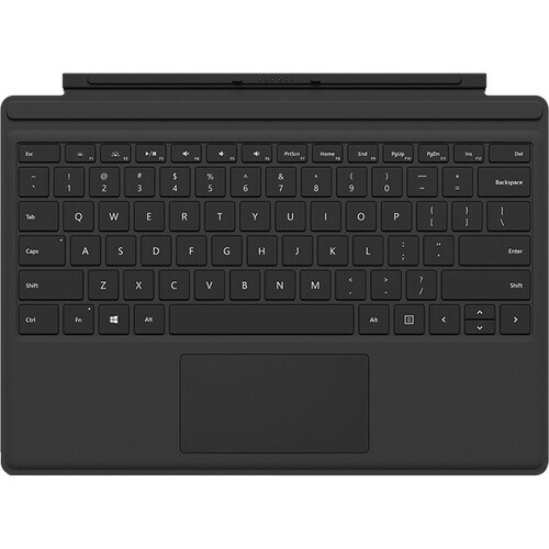 Microsoft Type Cover Keyboard/Cover Case Tablet - Black - Bump Resistant, Scratch Resistant - 8.5" Height x 11.6" Width x 0.2" Depth R9Q-00001 - R9Q-00001