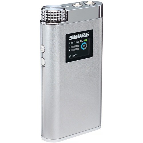 Shure SHA900 Headphone Amplifier - Chrome Plated Aluminum for Headphone, PC, Smartphone SHA900 - SHA900