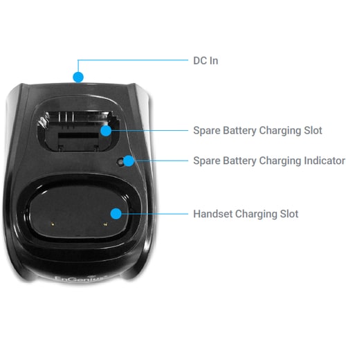EnGenius DuraFon-SIP IP Phone - Cordless - Corded - Desktop - 1 x Total Line - VoIP - 1 x Network (RJ-45) DURAFON SIP - DURAFON SIP - Image 9