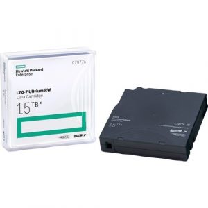HPE LTO Ultrium-7 Data Cartridge - LTO-7 - Rewritable - Labeled - 6 TB (Native) / 15 TB (Compressed) - 20 Pack C7977AC