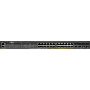 Cisco CISCO CERT REFURB CAT2960X 24GIGE POE 110W 2XSFP CISCO WARR WS-C2960X24PSQL-RF