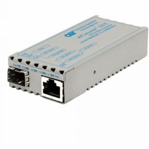 10/100/1000 BASE-T SFP IND TEMP MICONVERTER GX/T FIBER DC 2PIN TERM - 1239-0-9Y