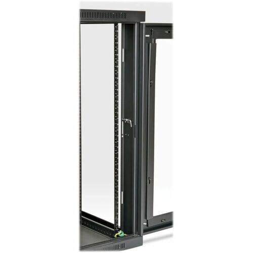 18U WALL MOUNT RACK ENCLOSURE CABINET HINGED DEEP ACRYLLIC WINDOW - SRW18USDPG - Image 5