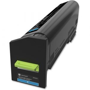 Lexmark Original Toner Cartridge - Laser - Ultra High Yield - Cyan - 1 Each 82K1UC0 - 82K1UC0
