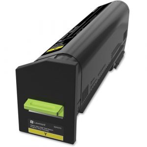 Lexmark Original Toner Cartridge - Laser - Ultra High Yield - Yellow - 1 Each 82K1UY0 - 82K1UY0