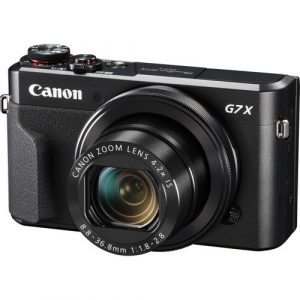 Canon PowerShot G7 X Mark II 20.1 Megapixel Compact Camera - 1" Sensor - Autofocus - 3" Touchscreen LCD - 4.2x Optical Zoom - 4x Digital Zoom - - 1066C001