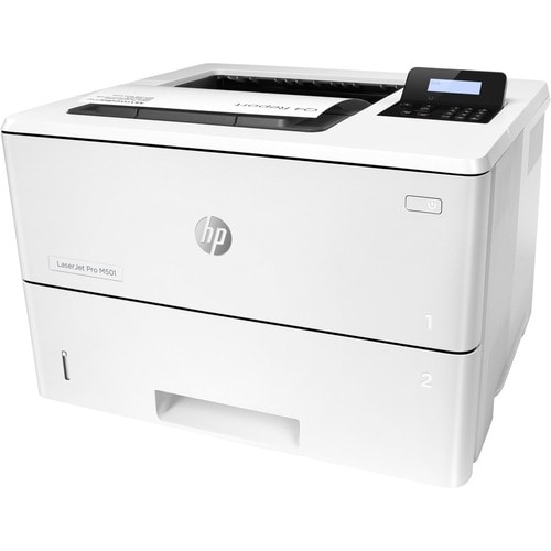 HP LaserJet Pro M501 M501dn Desktop Laser Printer - Monochrome - 45 ppm Mono - 4800 x 600 dpi Print - Automatic Duplex Print - 650 Sheets Input - J8H61A#BGJ - Image 10