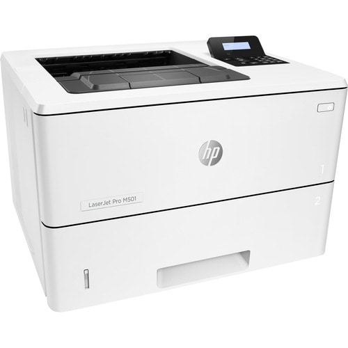 HP LaserJet Pro M501 M501dn Desktop Laser Printer - Monochrome - 45 ppm Mono - 4800 x 600 dpi Print - Automatic Duplex Print - 650 Sheets Input - J8H61A#BGJ - Image 11